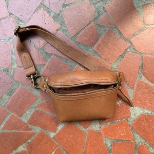 Brown “Leather” Fanny Pack